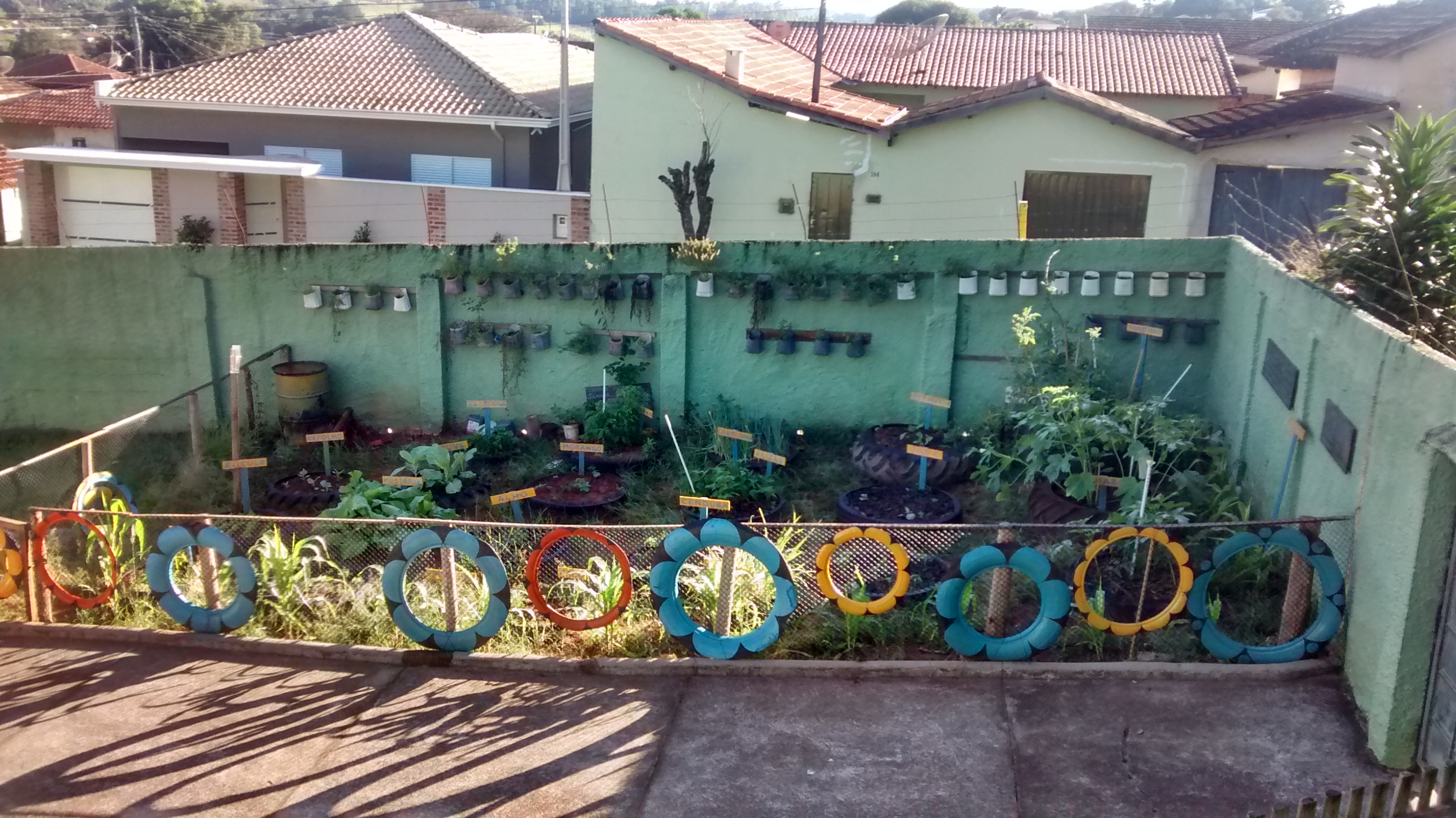 Aluna de Pedagogia trabalha horta comunitária com estudantes b0df2b39dcc85bdb587b04539c53bafc.jpg
